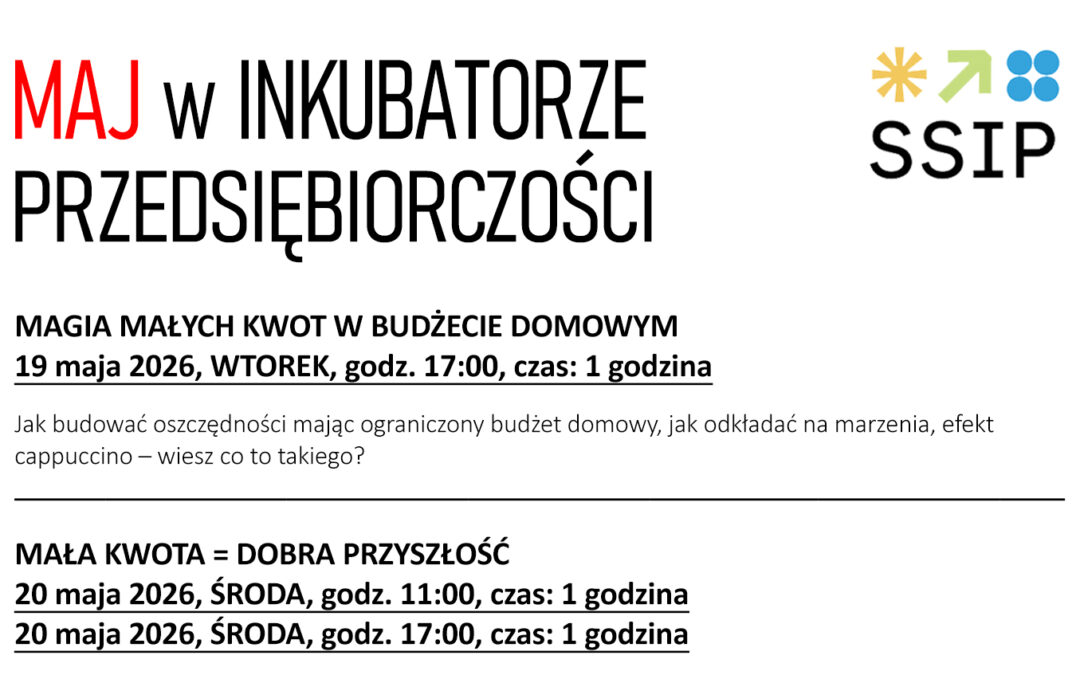 Kontynuujemy cykl bezpłatnych spotkań!